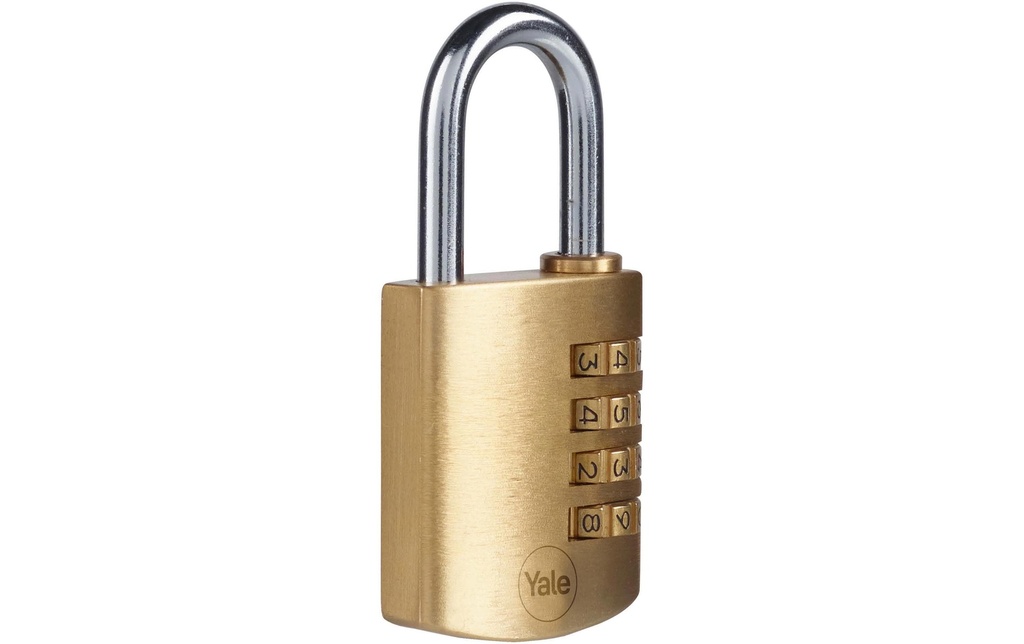 Yale Serrure à combinaison Y150B 40/30 Laiton/Acier