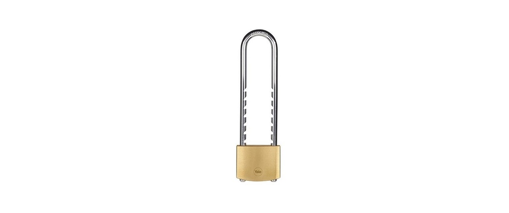 Yale Cadenas Y110B 50/55 arceau adaptable Laiton/Acier