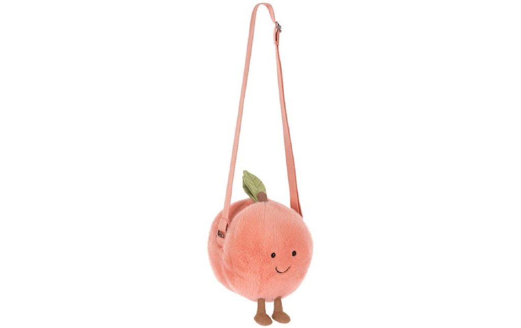 Jellycat Sac Amuseables Peach Shoulder Bag