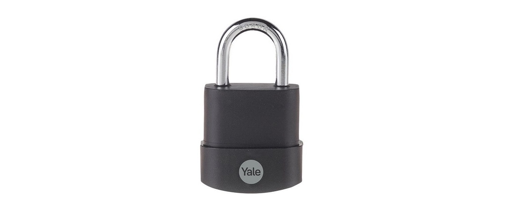 Yale Cadenas Y227B 45/22 Noir Acier
