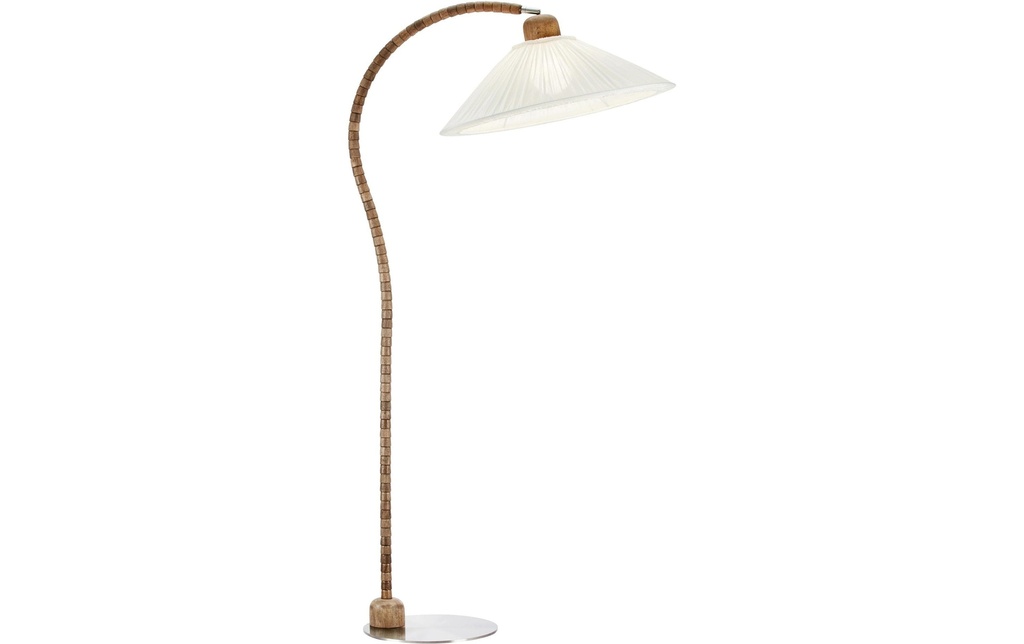 Markslöjd Lampe sur pied ESSET 1 flamme Fer Brun/Blanc
