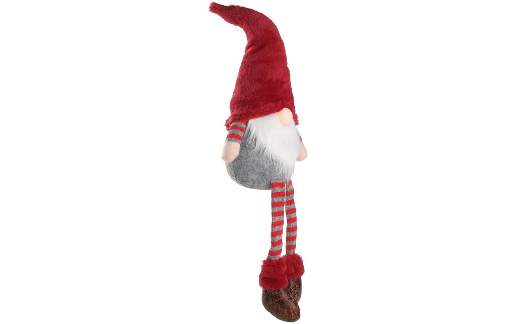 EGLO Figurine de Noël Ikara 65 cm, Rouge/Gris