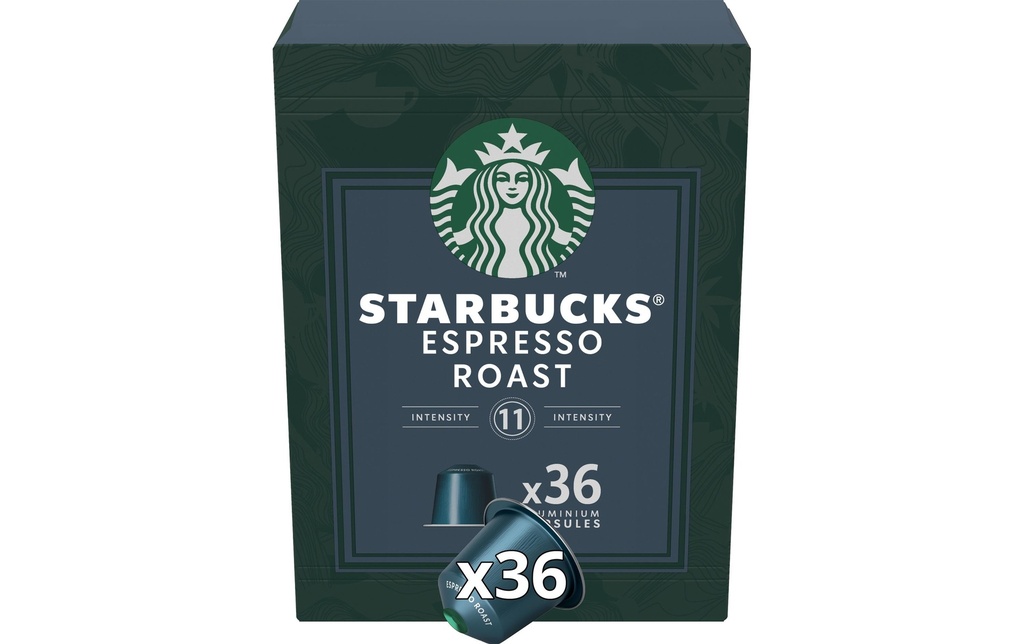 Starbucks Capsules de café Espresso Roast 36 pièce