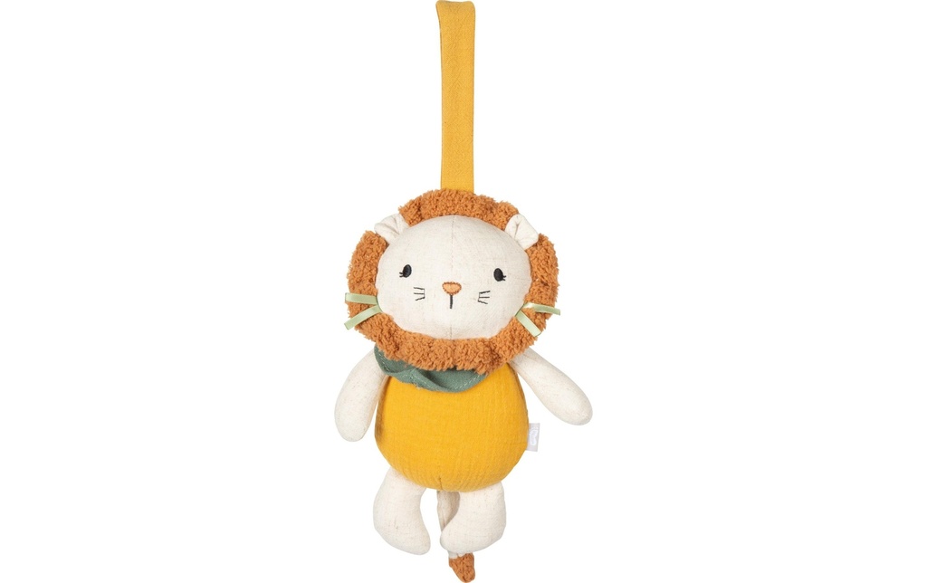 small foot Jouet bébé Boîte à musique en tissu Little Lion