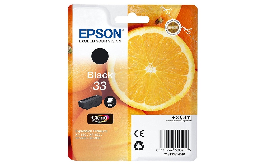 [770330090] EPSON Epson cartouche encre 33 black
