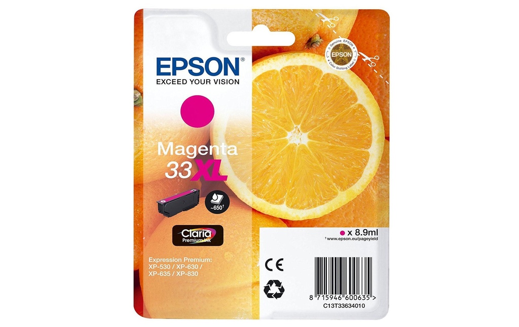 EPSON Epson cartouche 33XL magenta