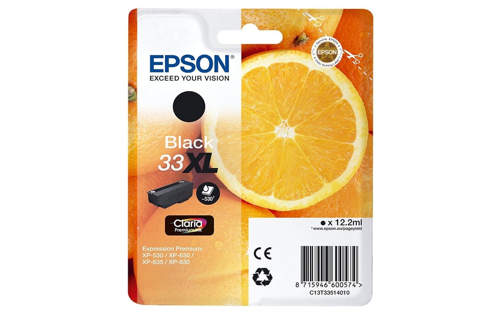 [770330900] EPSON Epson cartouche 33XL black