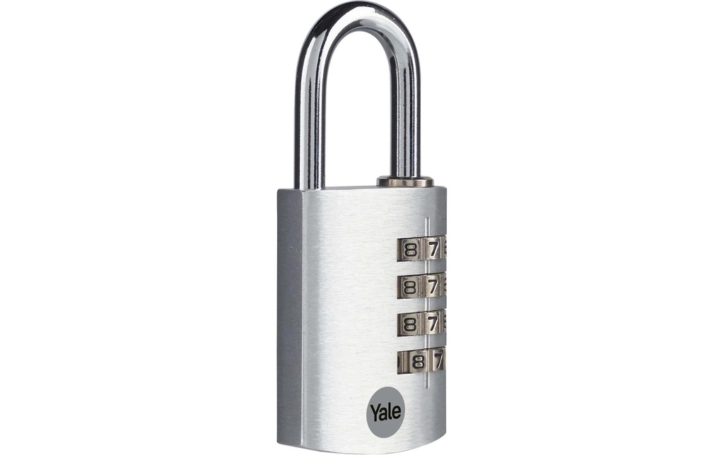 Yale Serrure à combinaison YE3CB 38/31 Argenté Aluminium/Acier