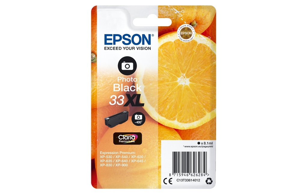 EPSON Epson cartouche 33XL photo bk