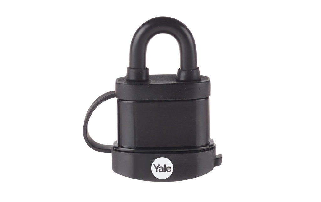 Yale Cadenas Y220B 51/18 Résistant aux intempéries Noir Acier