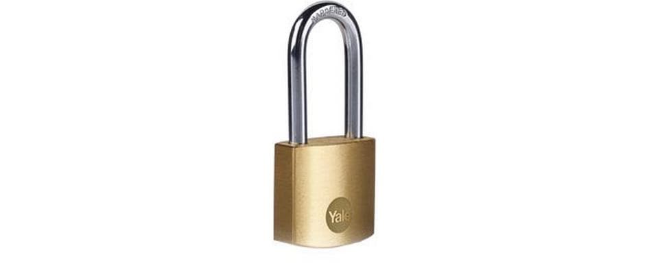 Yale Cadenas Y110B 25/25 LB Doré Laiton/Acier