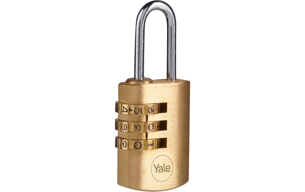 Yale Serrure à combinaison Y150B 22/20 Laiton/Acier