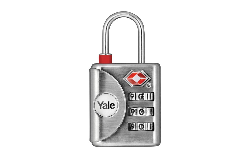 Yale Serrure à combinaison TSA YTP1 32/19 Argenté Zinc/Acier