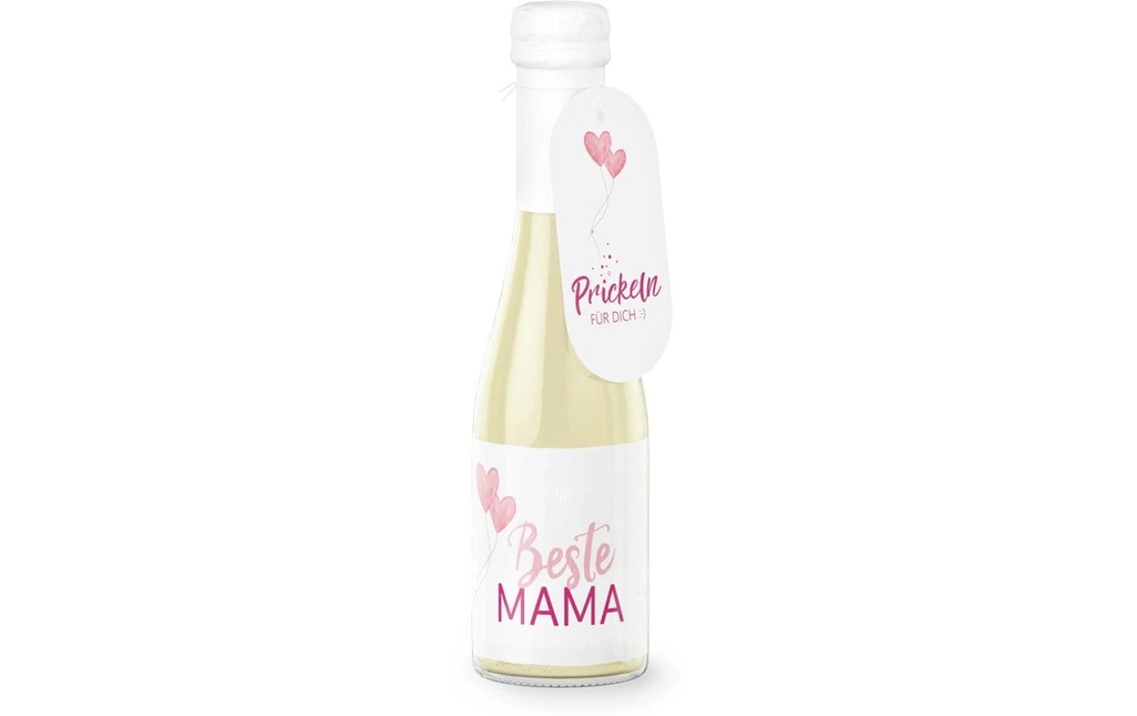 Trendcompany Idea regalo Vin mousseux Beste Mama 0.2 L