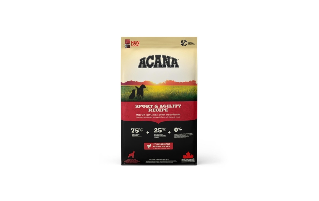 Acana Alimentation sèche Recette Sport &amp; Agility 11.4 kg