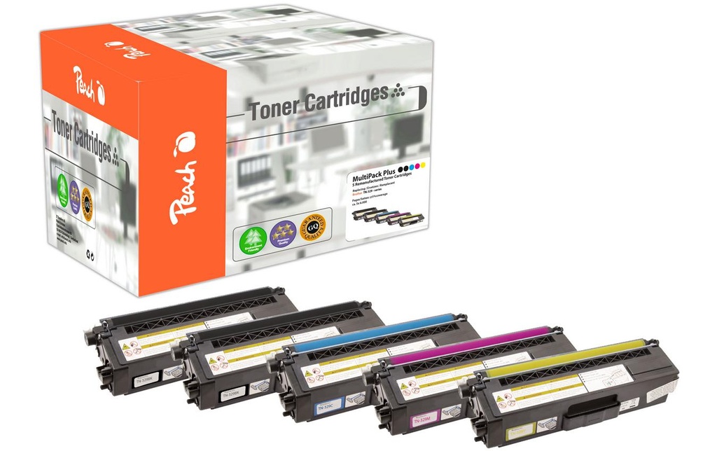 Peach Toner Brother TN-329 XXL 2x noir, 1x cyan, magenta, jaune