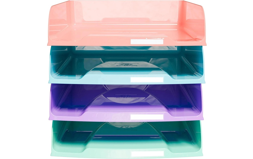 Exacompta Corbeille à courrier Combo Styli Candy Tidy