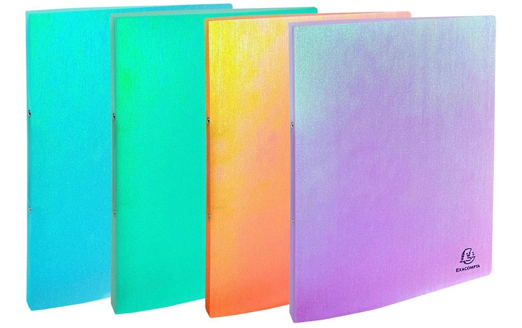 Exacompta Classeur à anneaux A4 Candy Tidy assortis