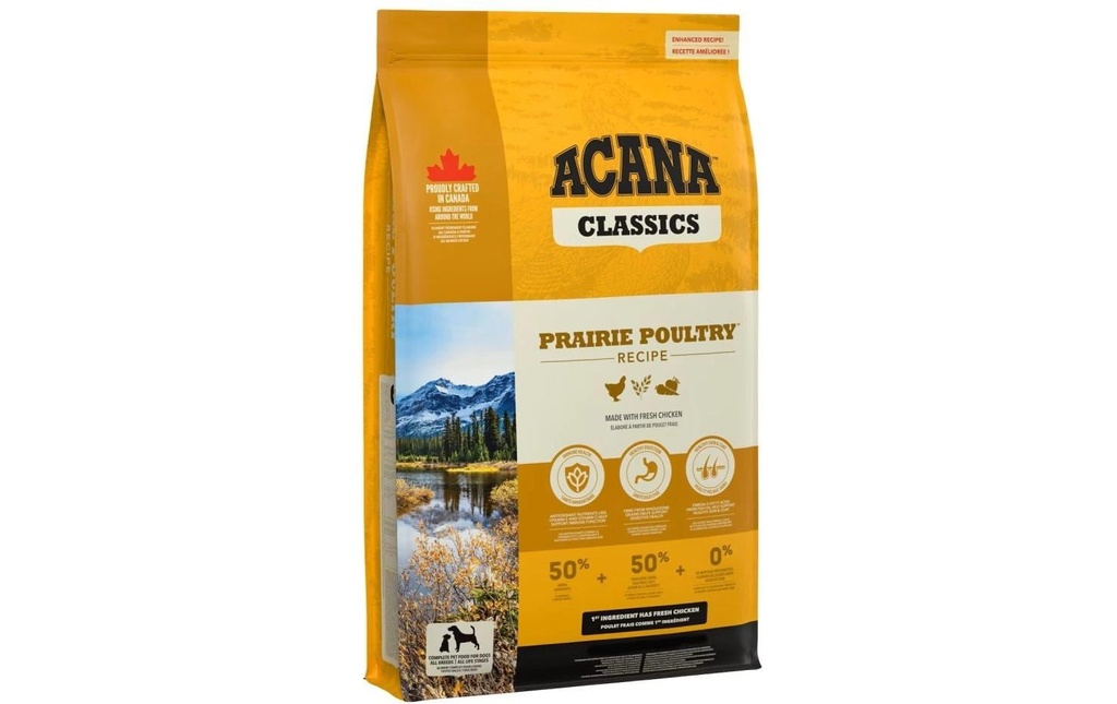 Acana Alimentation sèche Classics Prairie Poultry 14.5 kg