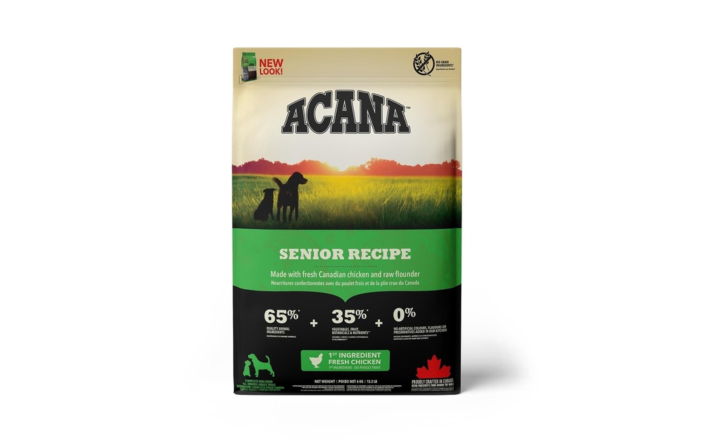 Acana Alimentation sèche Senior Recipe 6 kg