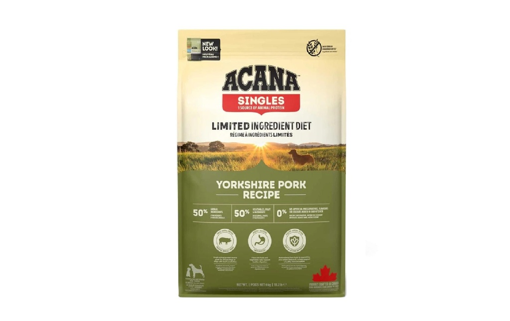 Acana Alimentation sèche Porc du Yorkshire 11.4 kg