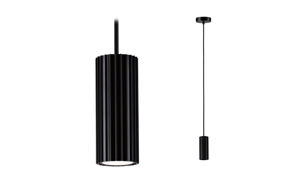 Paulmann Lamelen Lampe à suspendre Lirena GU10 max. 10W noir / métal