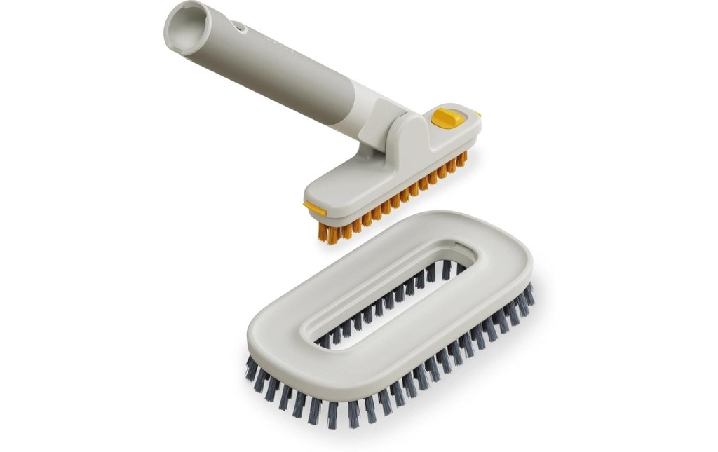 Joseph Joseph Brosse à carrelage CleanTech 2-en-1, 10 x 31 cm