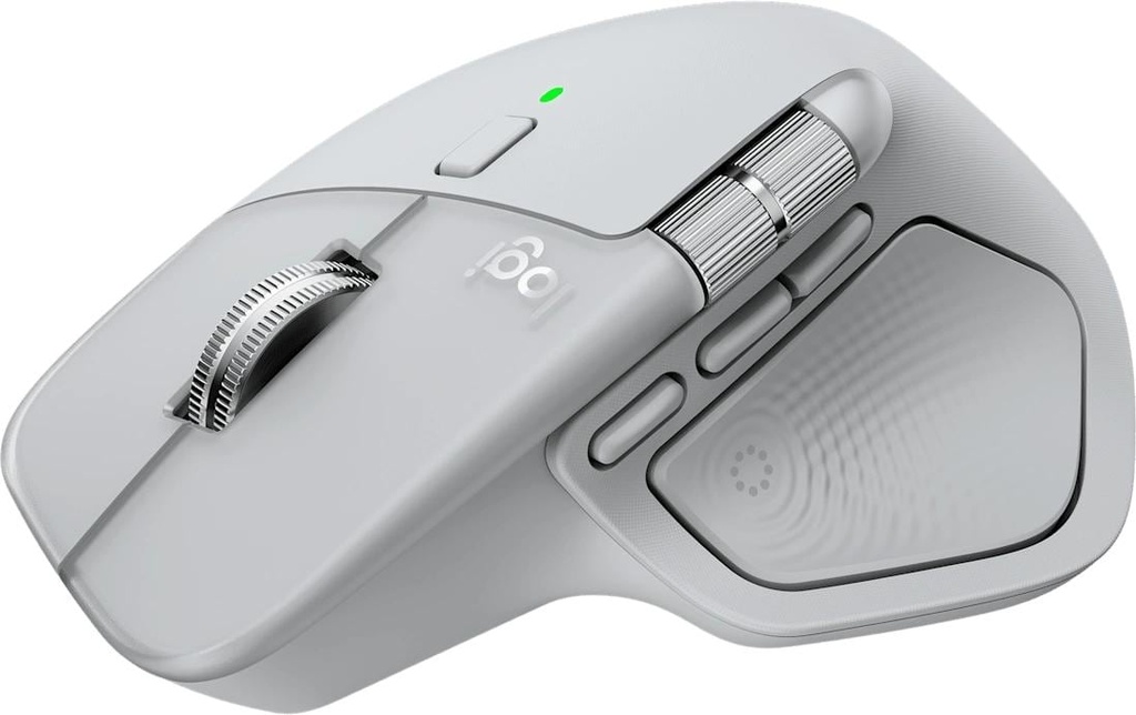 Logitech Souris MX Master 4 Bluetooth RF sans fil Blanc