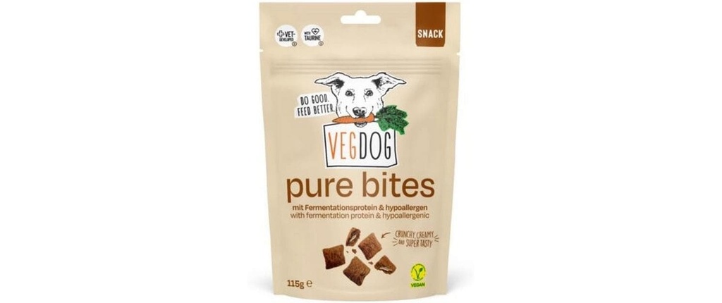 Vegdog Pure Bites 115 g