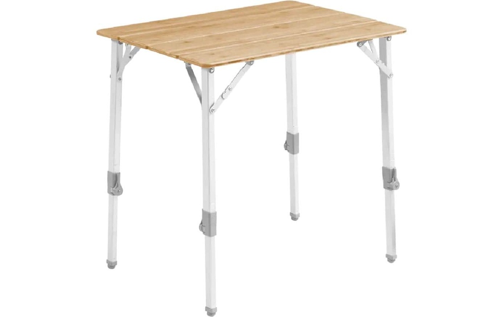 Outwell Table de camping Custer S, aluminium / bambou