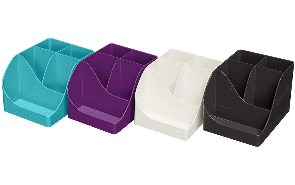 Exacompta Pot à crayons Pen-Wave Titan 4 pièces assorti