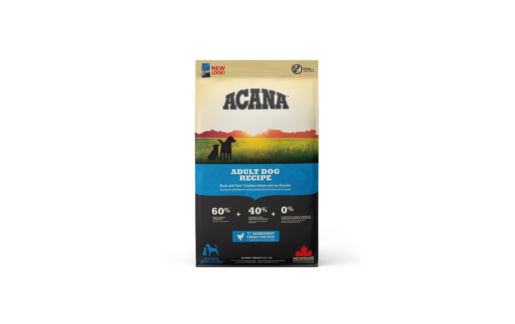 Acana Alimentation sèche Adult Dog Recipe, 11.4 kg