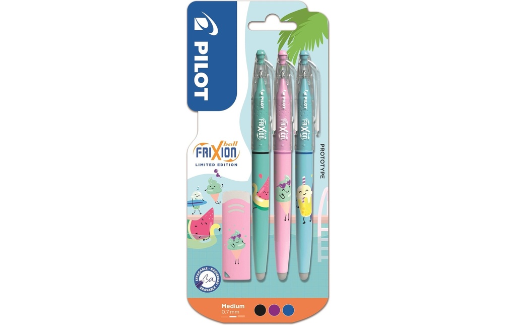Pilot Pool Party Rollerbal FriXion 0.7 mm