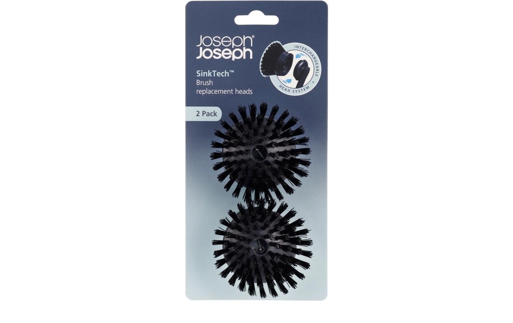 Joseph Joseph Brosses à vaisselle de rechange SinkTech, 7 x 4.5 cm, 2 pièces