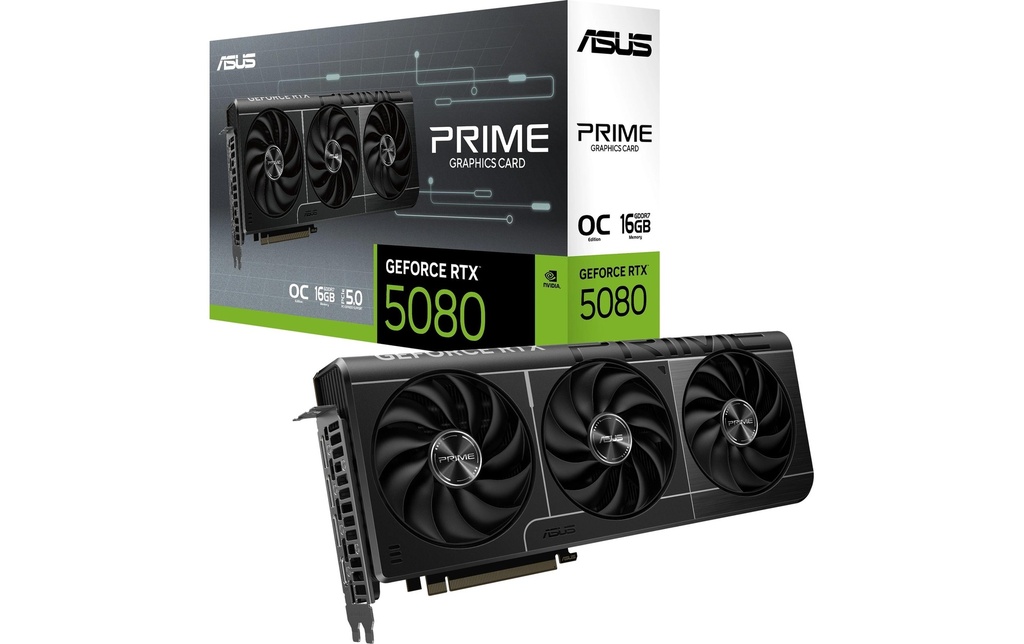 ASUS Carte graphique Prime RTX 5080 - OC Edition 16 GB