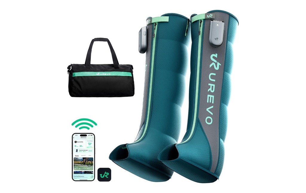 Urevo Bottes de compression Sans fil alimenté par AI