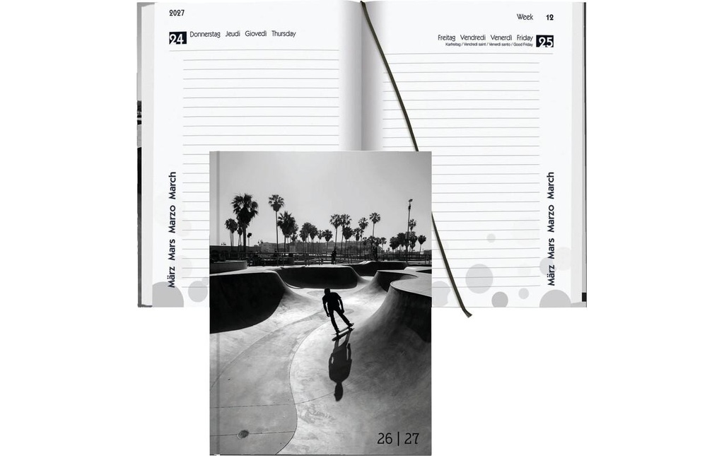 BIELLA Agenda scolaire 1J/1P Teddy