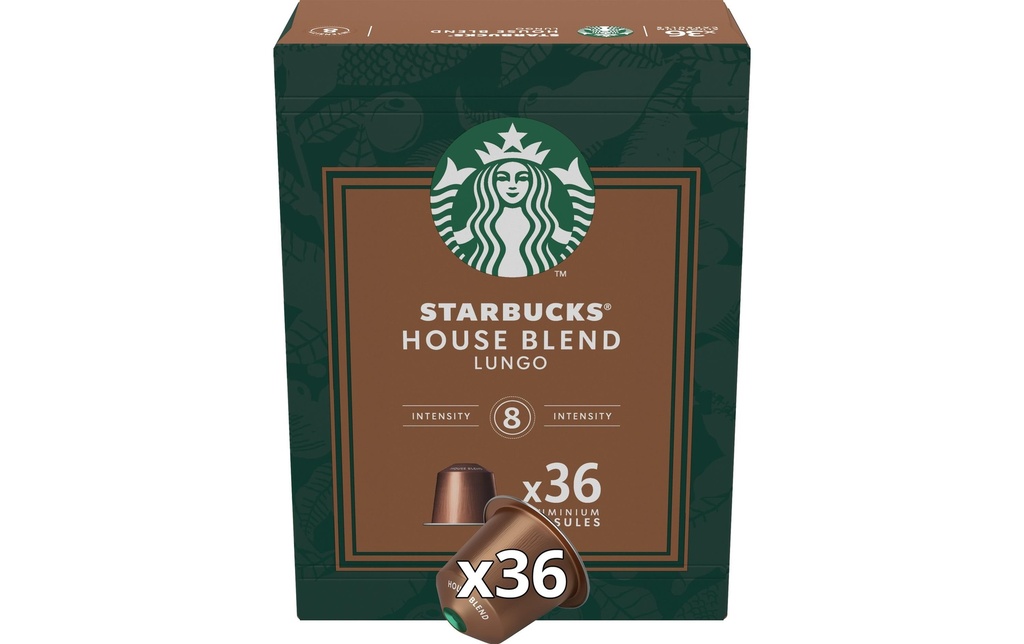 Starbucks Capsules de café House Blend Lungo 36 pièce
