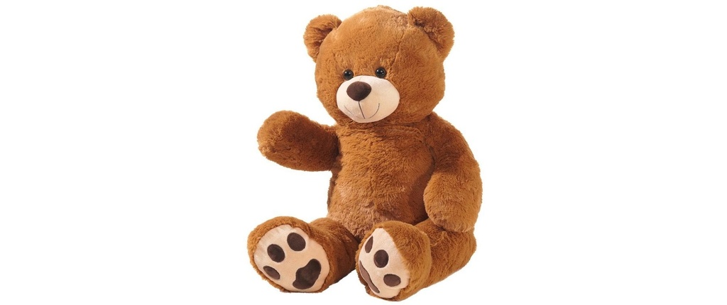 Heunec Animal en peluche Floppy brun, 100 cm