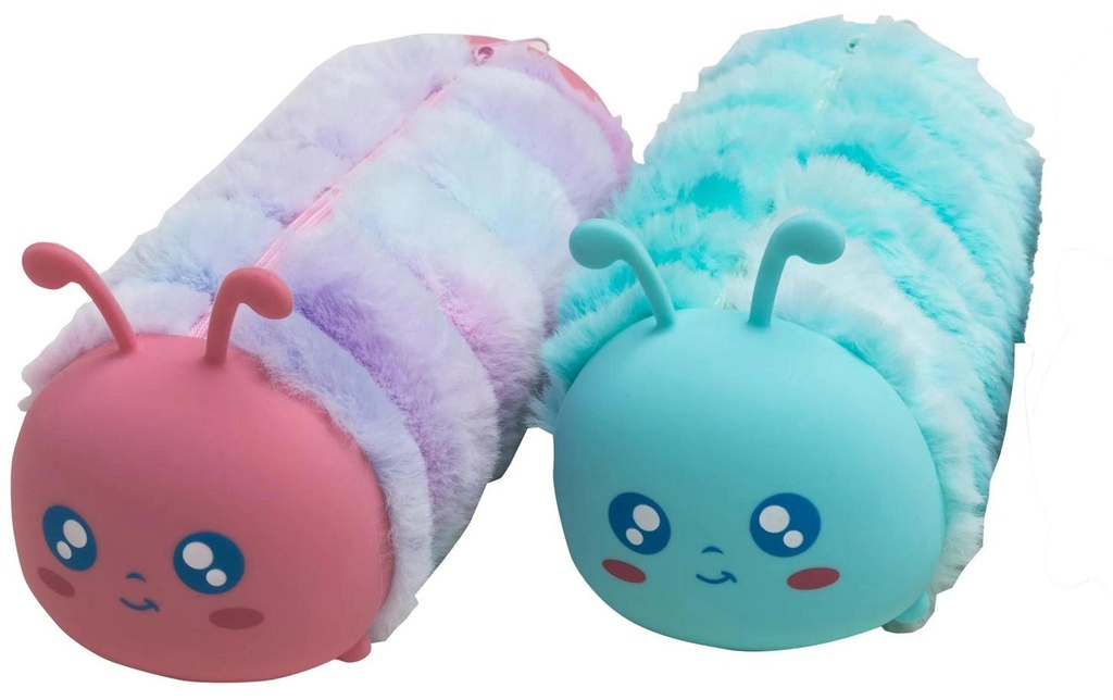 Exacompta Etui à crayons Candy Tidy Chenille assorti, 1 pièce