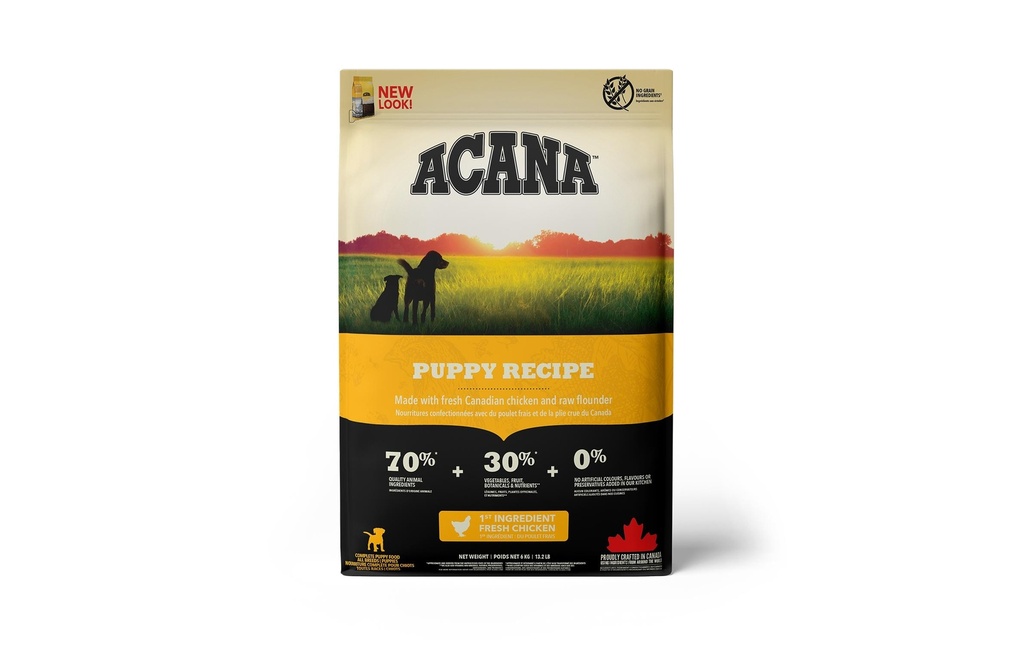 Acana Alimentation sèche Recette pour chiots, 6 kg