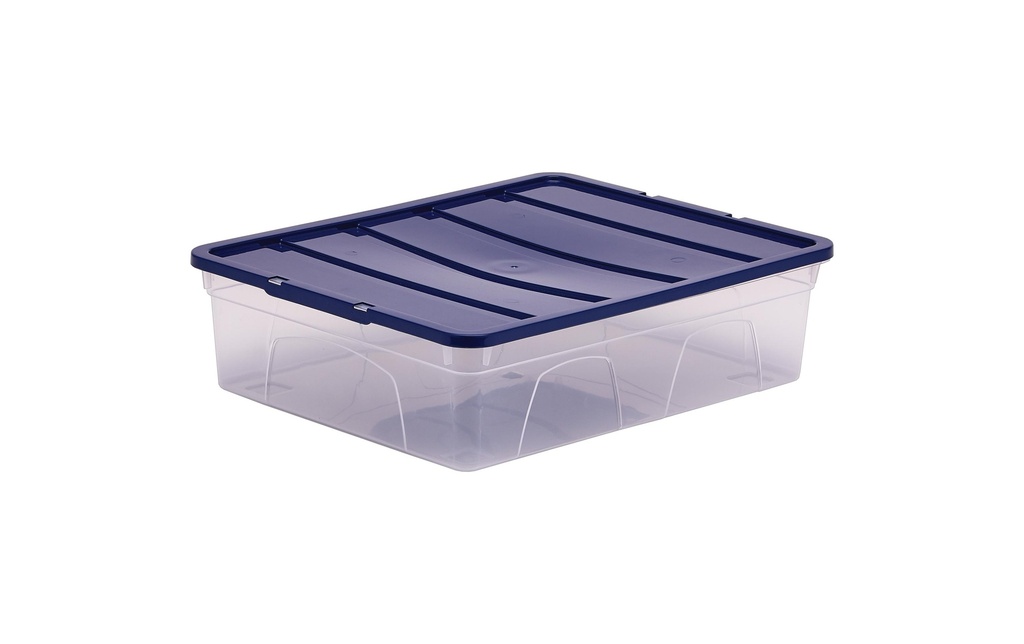 Fellowes Boîte de rangement ProStore Bankersbox 12 l Transparent