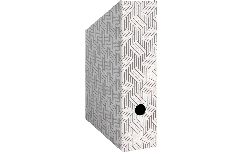 VON Porte-revue 3 pièces A4 Blanc