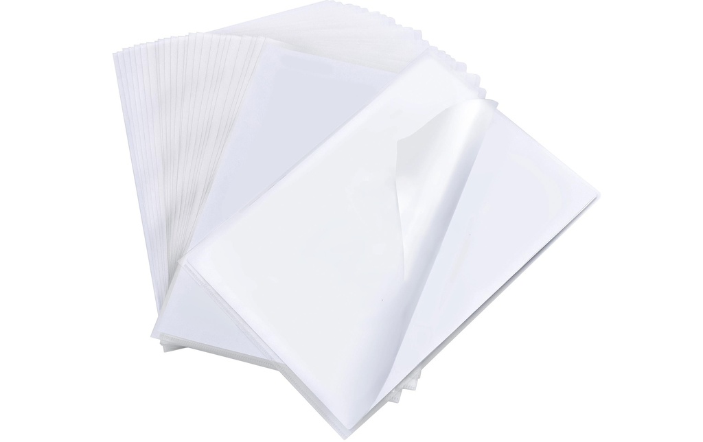 Rapesco Pochette transparente Eco GRS A4 Transparent, 25 pièces
