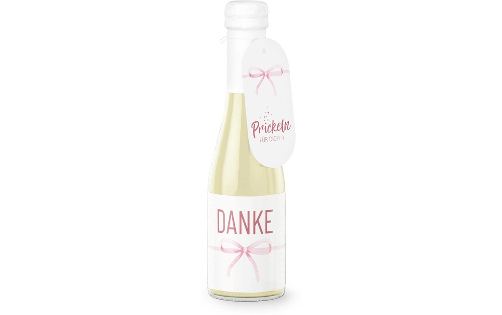 Trendcompany Idea regalo Vin mousseux Merci 0.2 L
