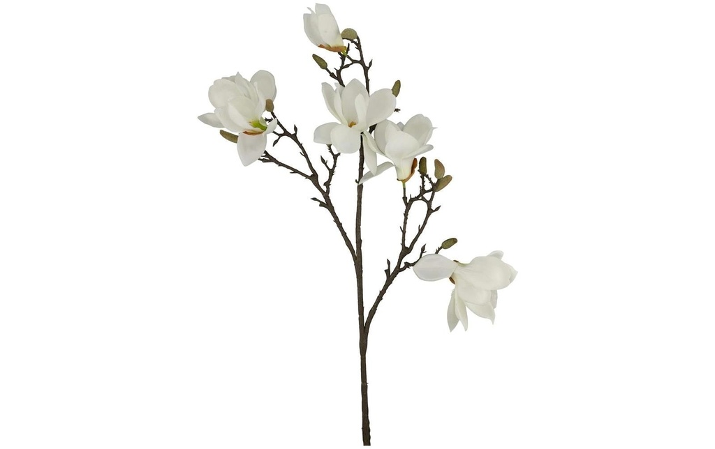 CHALET Fleur artificielle Magnolia L 86 cm, Blanc