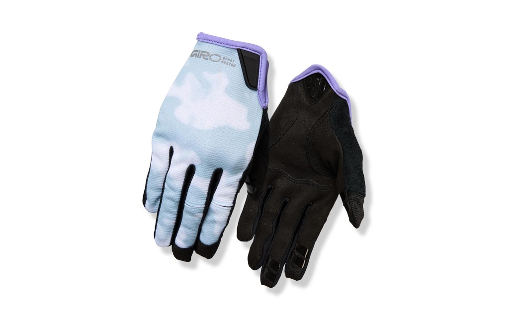 Giro Gants W La DND Gant Gr. S, Noir/Bleu clair