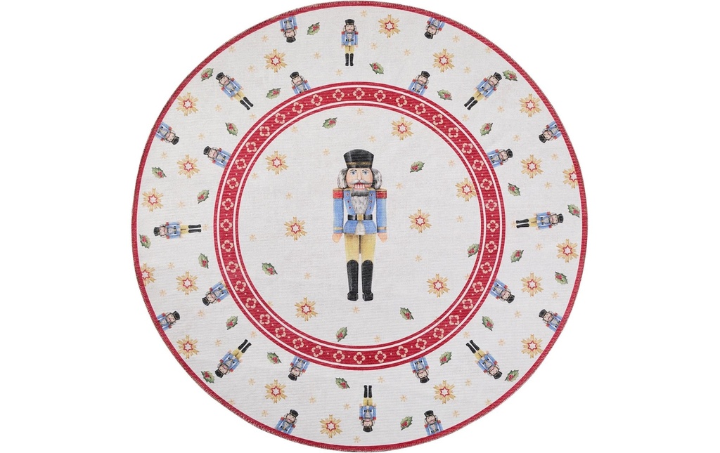Villeroy & Boch Tapis de Noël Casse-Noisette 160 cm, rouge