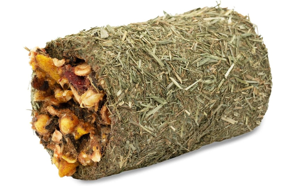 JR Farm Tunnel gourmand de foin, mélange de fruits 125 g