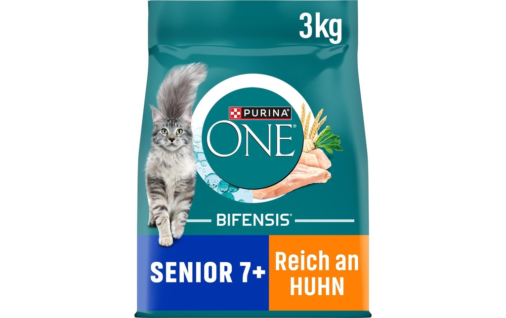 Purina ONE Alimentation sèche Senior 7+ Poulet 3 kg